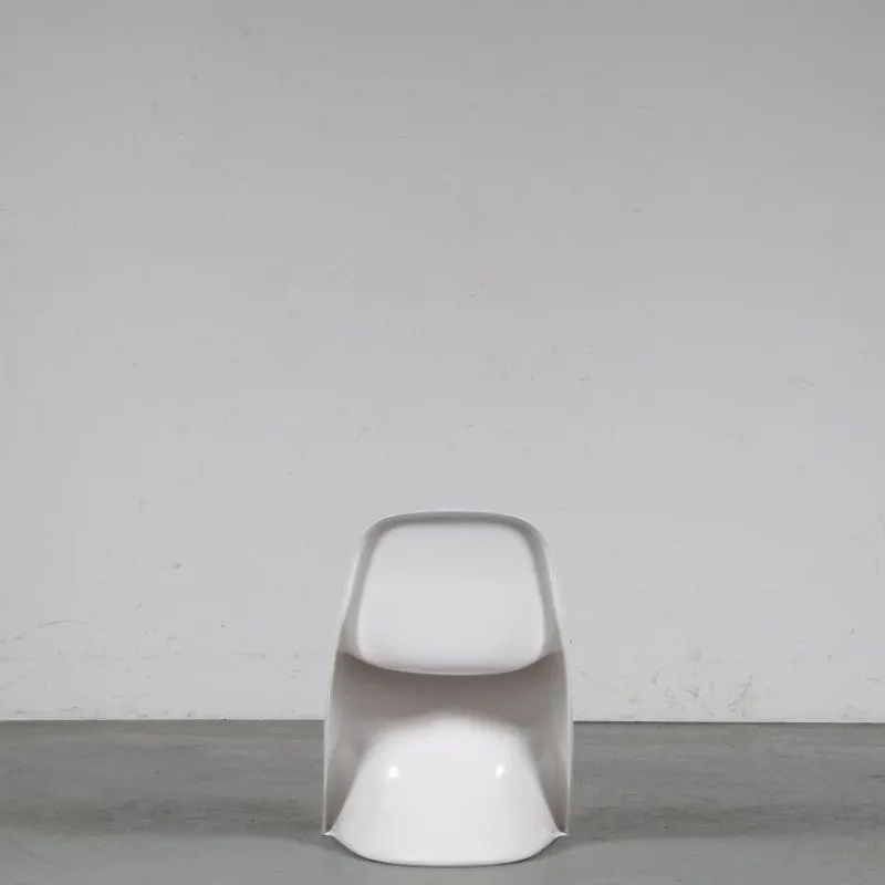 Clearance Pamono White Casalino Children's Chair by Alexander Begge for Casala, Germany, 2000s