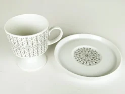 Best Pamono White Ceramic Coffee and Tea Service by Wirkkala for Rosenthal, 1960s, Set of 65