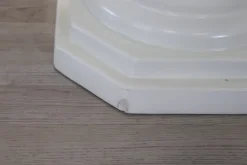 Pamono White Ceramic Column by Bassano><noscript><img width=