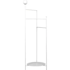Pamono White Gestus Valet Stand by OK Design> Racks, Hooks & Valets