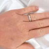 Pamono White Gold and Diamond Eternity Wedding Band from Cartier> Rings