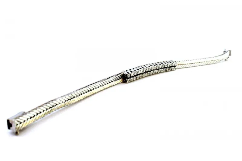 Pamono White Gold Bracelet with Brilliant-Cut Diamonds> Bracelets