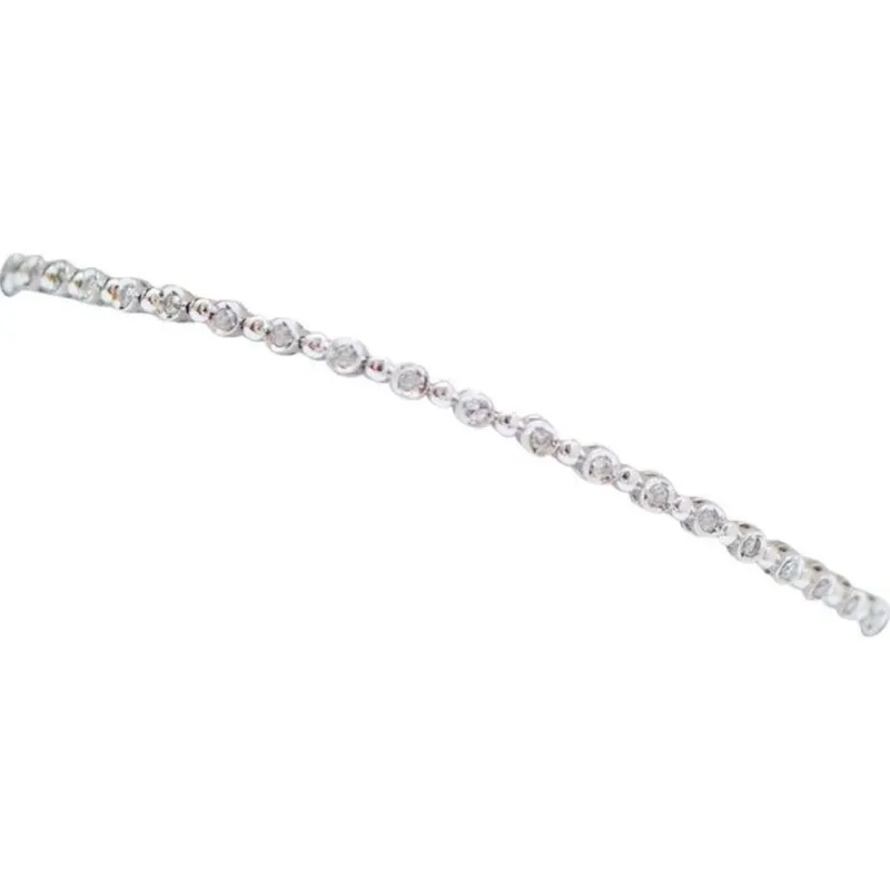 Pamono White Gold Bracelet with Diamonds> Bracelets