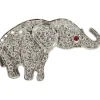 Pamono White Gold, Diamonds and Ruby Brooch or Pendant> Brooches