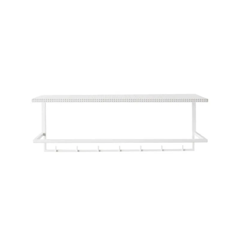 Hot Pamono White Grid Coat Hanger by Kristina Dam Studio