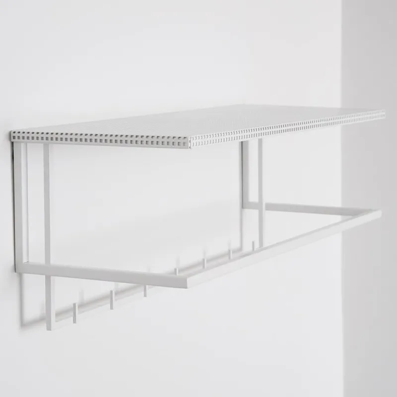 Hot Pamono White Grid Coat Hanger by Kristina Dam Studio