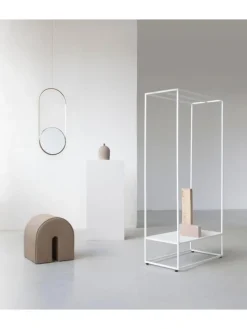 Hot Pamono White Grid Coat Stand by Kristina Dam Studio