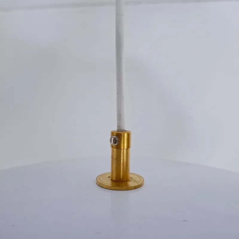 Pamono White Grooved Acrylic Glass Suspension, 1970s> Ceiling Lights