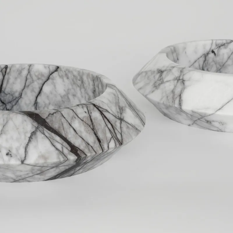Pamono White Lilac Eclipse Bowl from Kiwano Concept> Tabletop|Bowls