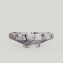Pamono White Lilac Marble Narrow Bowl from Kiwano Concept> Tabletop|Bowls