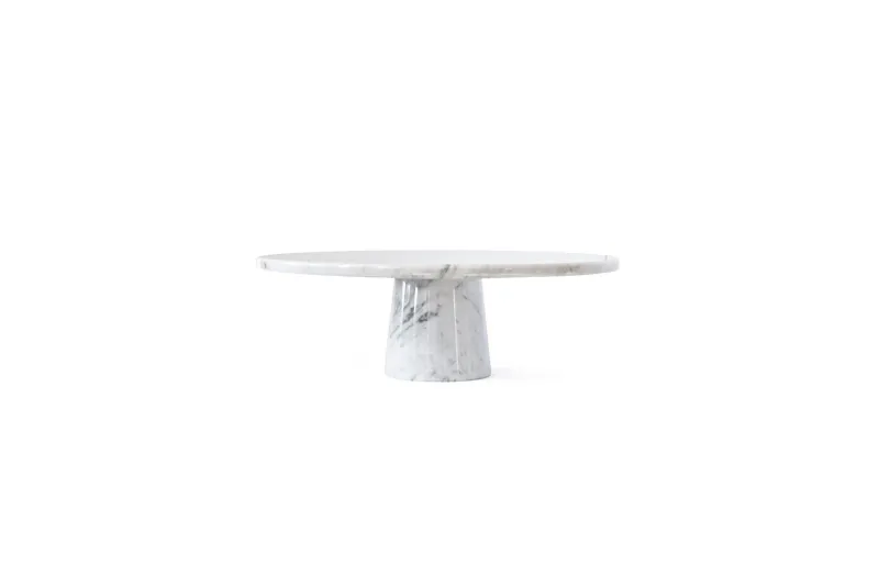 Pamono White Marble Stand Cake> Decorative Objects