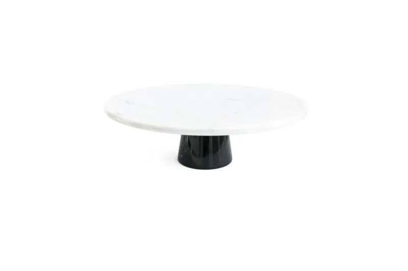 Pamono White Marble Stand Cake> Decorative Objects