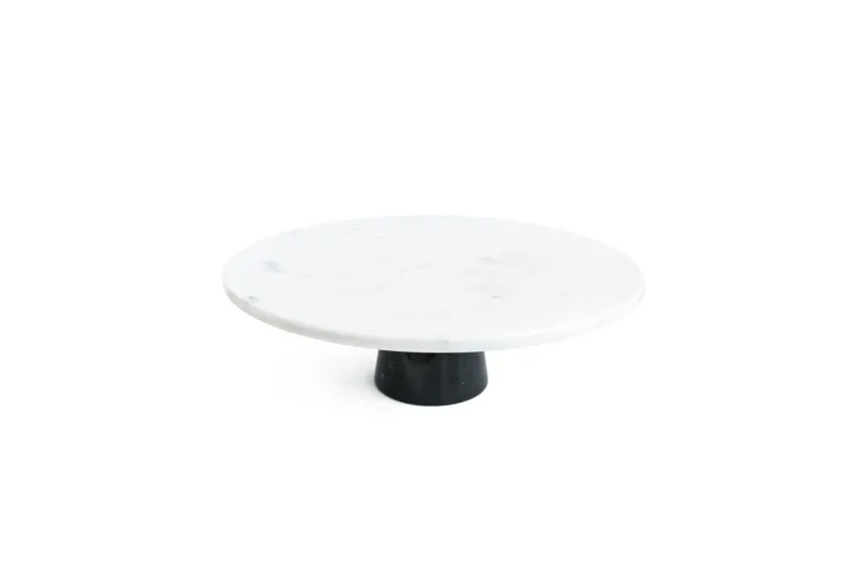 Pamono White Marble Stand Cake> Decorative Objects
