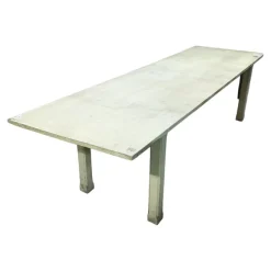 Discount Pamono White Painted Workshop Table