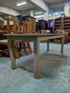 Discount Pamono White Painted Workshop Table