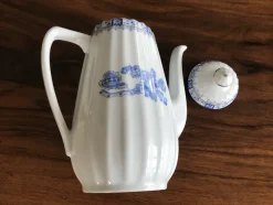 Pamono White Porcelain Jug, Bavaria, 1950s><noscript><img width=