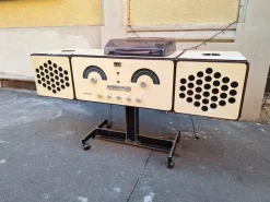 Discount Pamono White RR126 Radio by Achille and Pier Giacomo Castiglioni for Brionvega, 1980s