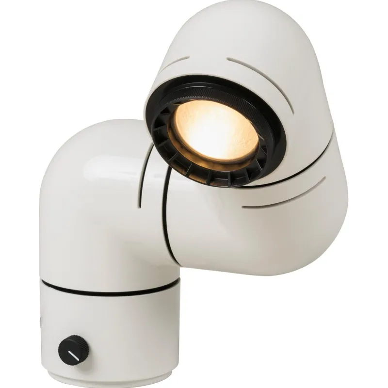 Outlet Pamono White Tatu Wall Lamp by André Ricard