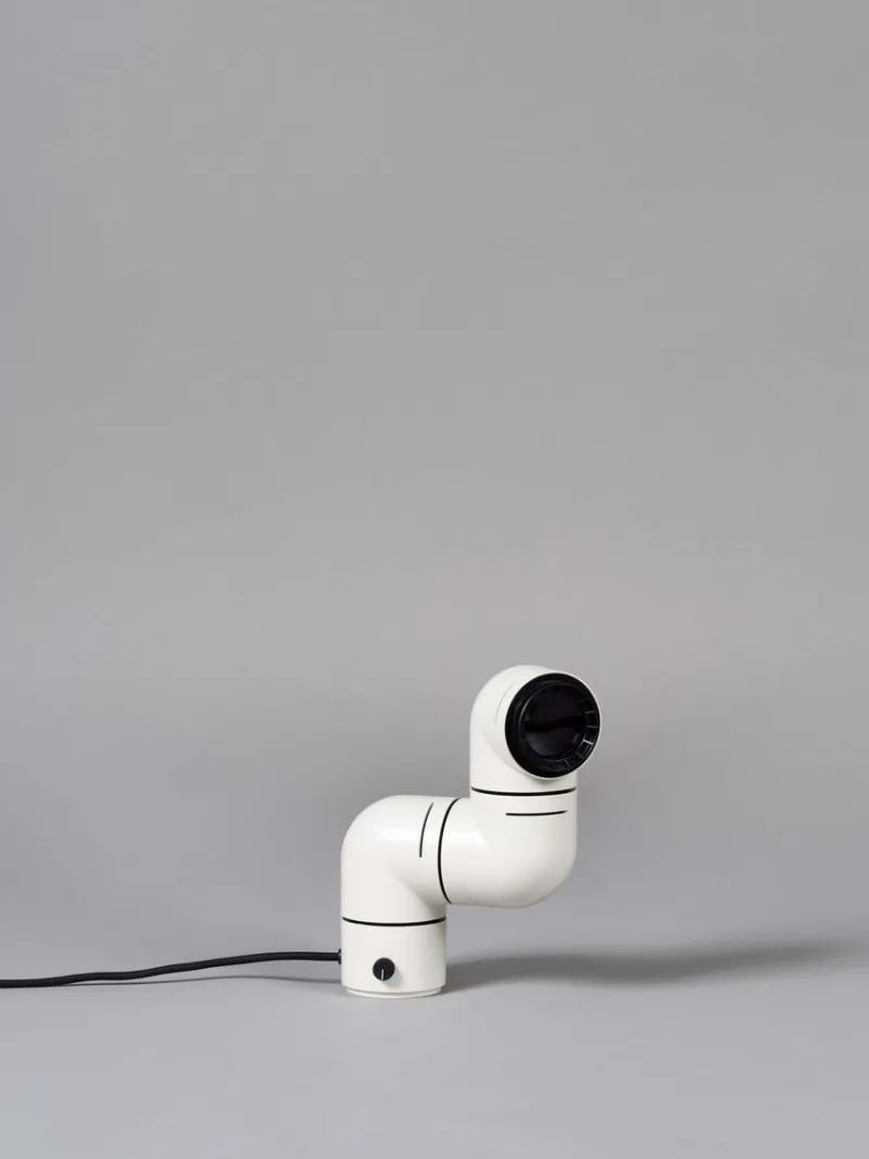 Outlet Pamono White Tatu Wall Lamp by André Ricard