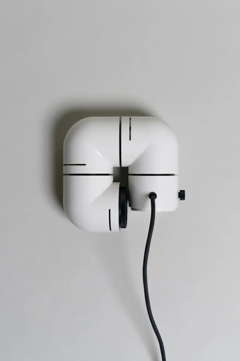 Outlet Pamono White Tatu Wall Lamp by André Ricard