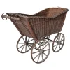 Pamono Wicker & Wood Pram, 1930s> Children's Chairs