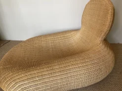 Pamono Wicker Armchair by Carl Öjerstam for Ikea, 2000s> Garden Seating