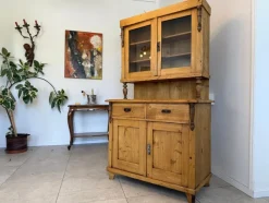 Pamono Wilhelminian Cupboard in Spruce
