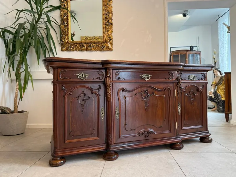 Outlet Pamono Wilhelminian Sideboard in Oak