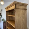Best Pamono Wilhelminian Style Bookcase in Natural Wood
