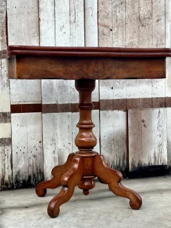 Online Pamono Willem III Dutch Mahogany Game Table, 1855s