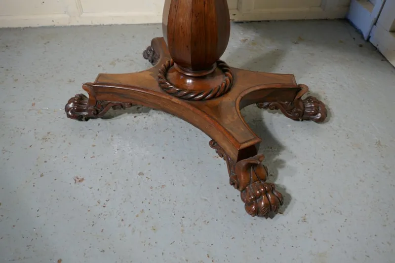 Pamono William IV Folding Games or Card Table, 1830s> Game Tables
