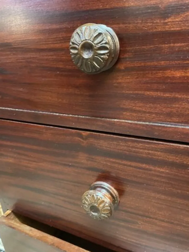 Discount Pamono William IV Mahogany Chest of Drawers, 1800s