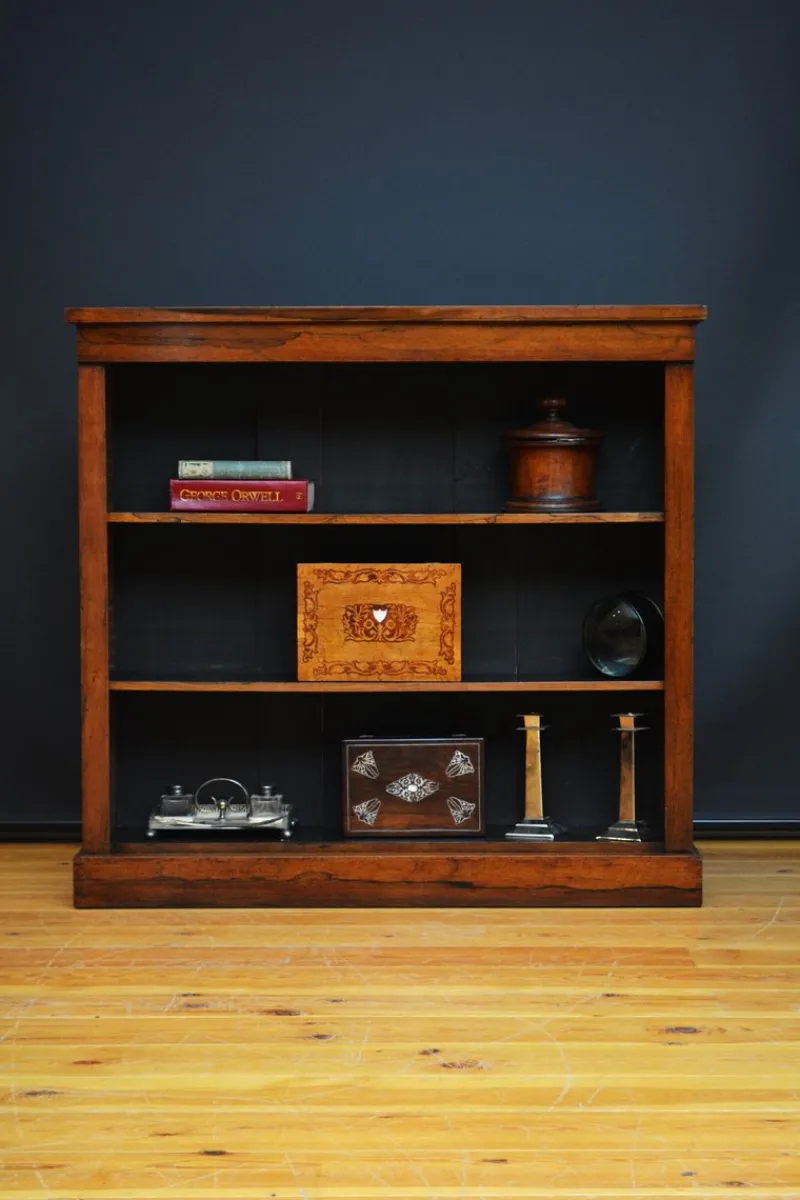 New Pamono William IV Open Bookcase, 1830s