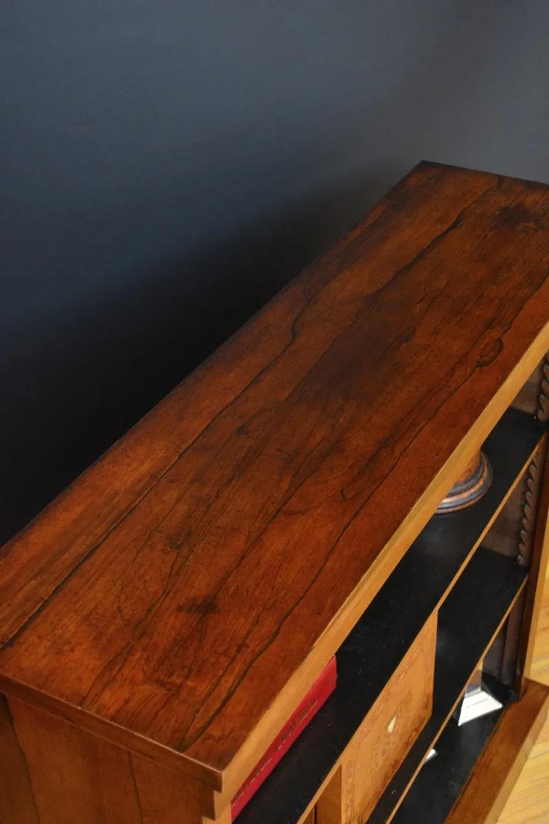 New Pamono William IV Open Bookcase, 1830s
