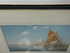 Pamono William Knox, Venice Lagoon, 1917, Watercolour, Framed><noscript><img width=