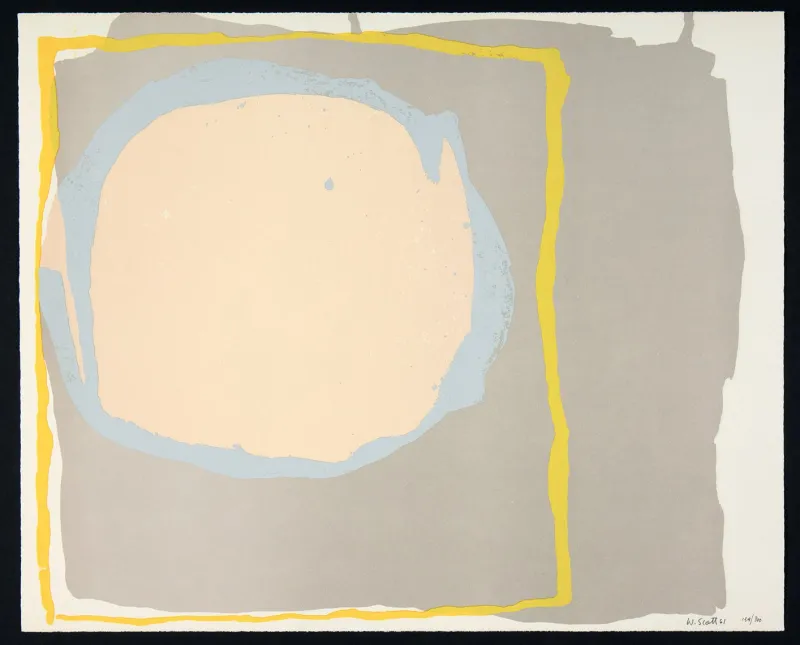 Pamono William Scott, Iona, 1961, Lithograph