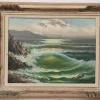 Pamono Willy Baumgartner, Ocean, 1970s, Oil on Canvas