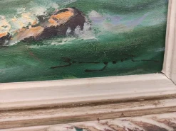 Pamono Willy Baumgartner, Ocean, 1970s, Oil on Canvas