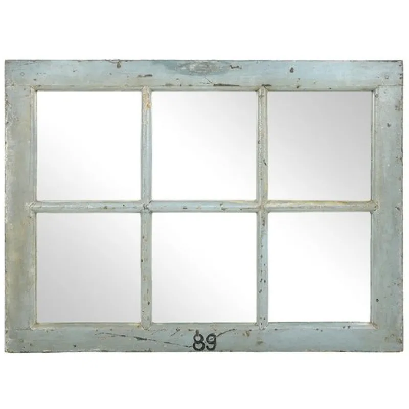 Pamono Window Transformed into a Wall Mirror> Mirrors