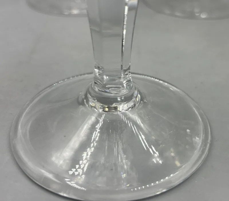 Pamono Wine Glasses with 18K Gold Rim by Franz Kaspar for Glashütte, 1950s, Set of 6> Glassware