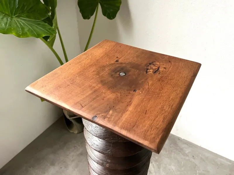 Pamono Wine Press Bolster, 1900> Pedestals And Columns