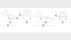 New Pamono Wink Armchair by Toshiyuki Kita for Cassina