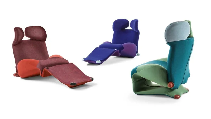 New Pamono Wink Armchair by Toshiyuki Kita for Cassina