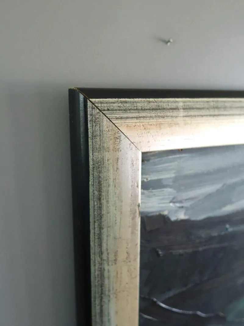 Pamono Winter Valley, Oil on Board, Framed> Painting