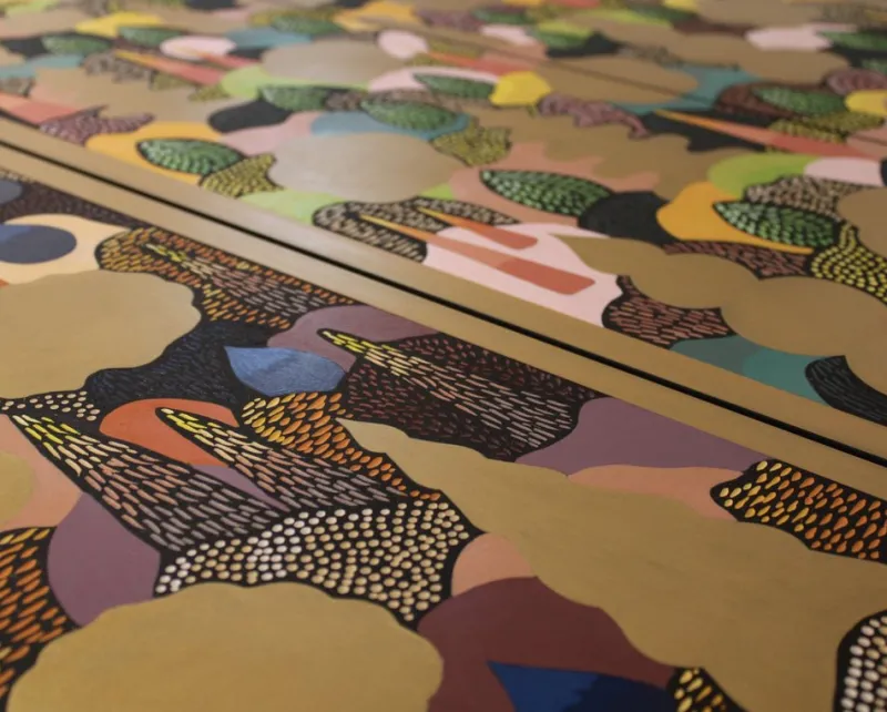 Hot Pamono Wonderland Triptych Autumn by Coucou Manou