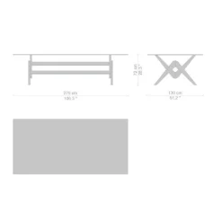 New Pamono Wood and Glass 056 Capitol Complex Table by Pierre Jeanneret for Cassina