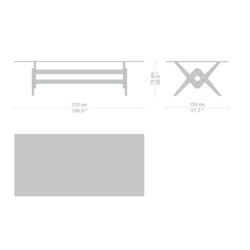 New Pamono Wood and Glass 056 Capitol Complex Table by Pierre Jeanneret for Cassina