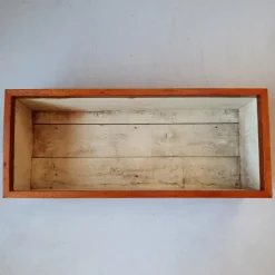 Pamono Wood and Rattan Planter, 1960s><noscript><img width=