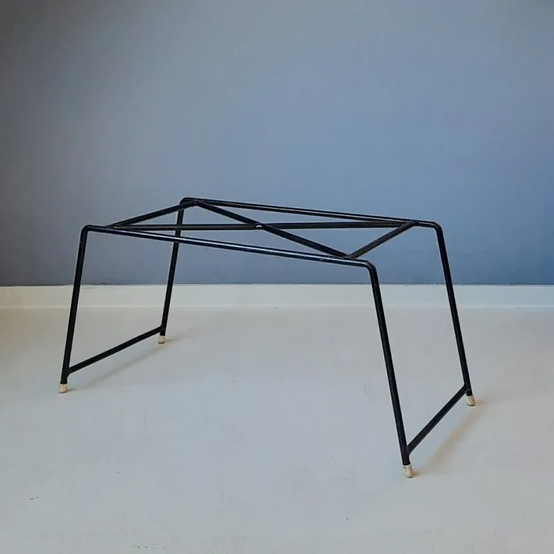 Pamono Wood and Rattan Planter, 1960s> Planters And Jardiniere