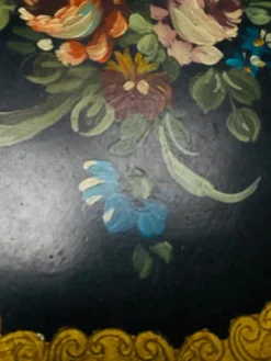 New Pamono Wood Florentine Tray, Italy, 1960s